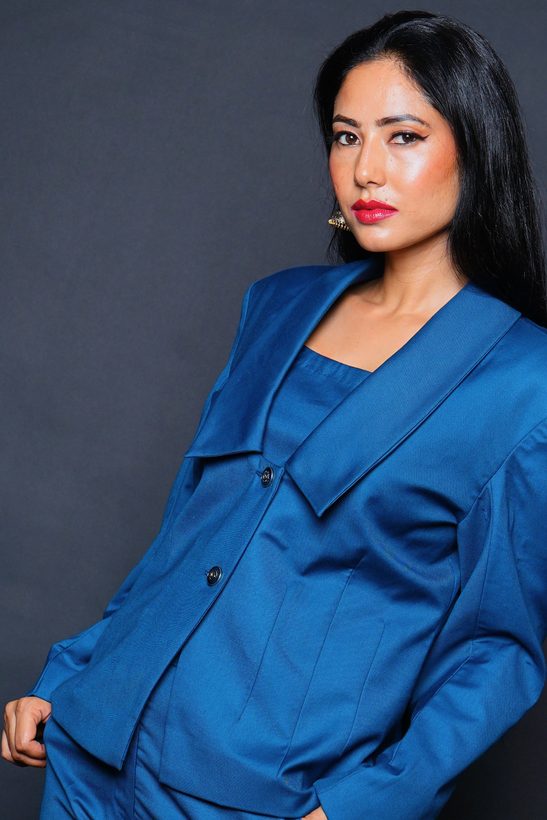 Custom Tailored Bespoke Teal Blue Women Blazers / Jackets