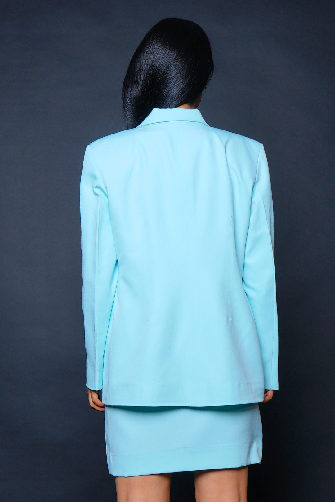 Custom Tailored Bespoke Blizzard Blue Women Blazers / Jackets